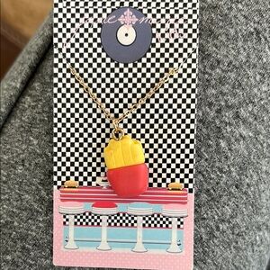 Jane Marie French Fries Kids Necklace